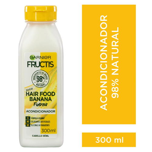 Acondicionador Fructis Hair Food Banana 300 ml