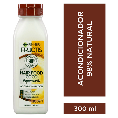Acondicionador Fructis Hair Food Coconut 300 ml