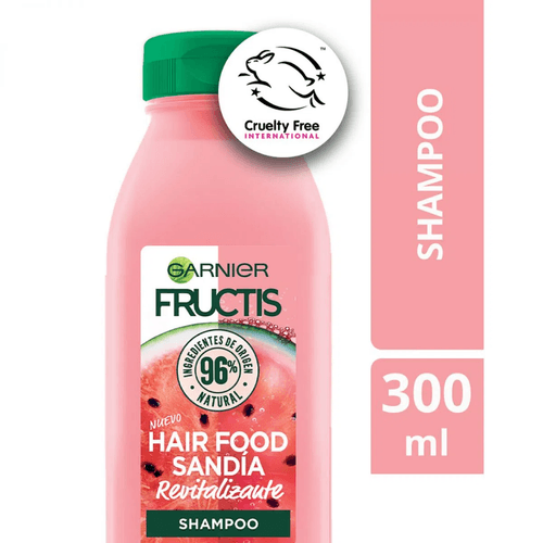 Shampoo Fructis Hair Food Sandía 300 ml