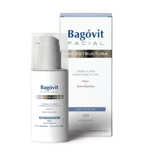 Crema Facial Bagovit Pro Estructura Fluida Hidratante 50 g