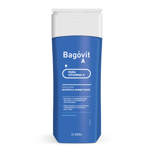 Emulsión Nutritiva Bagóvit A Humectante 200 g