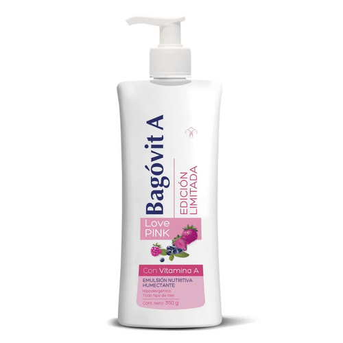 Emulsión Corporal Bagovit Love Pink 350 g