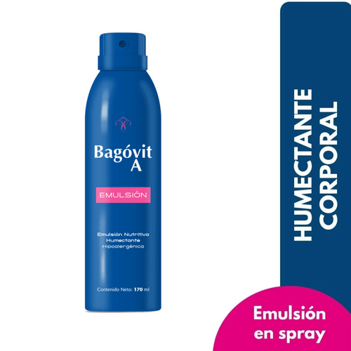 Emulsión Corporal en Spray Bagovit Humectante 170 ml