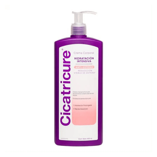 Crema Corporal Cicatricure Hidratación Intensa Anti estrías 400 ml