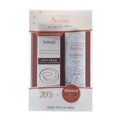 Avene Pack Dermabsolu contorno de ojos 30% OFF + Agua Termal de Regalo