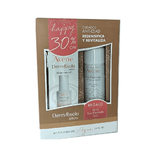 Avene Pack Dermabsolu Serum esencial 30% OFF + Agua Termal de Regalo