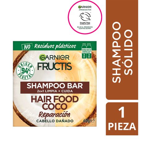 Shampoo sólido Hair Food Coco 60 g