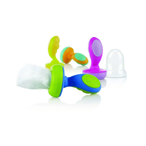 Chupete Nuby para fruta con tapa