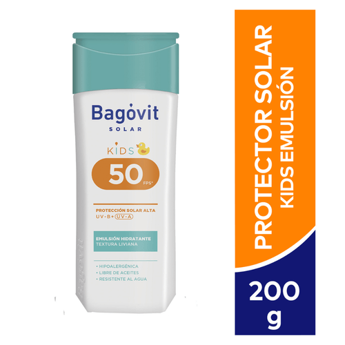 Protector Solar Bagovit Family Care Kids FPS50 200 ml