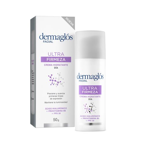 Crema Facial Dermaglós ultra firmeza de día 50 g