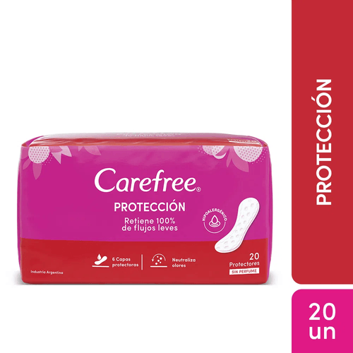 Carefree Protectores Diarios 20 Unidades