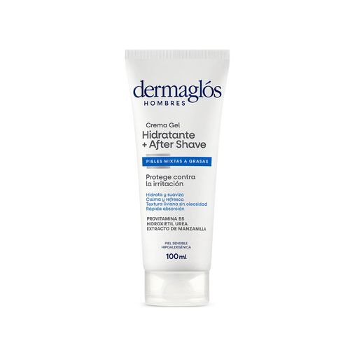 Crema Gel Dermaglós Hombres Hidratante + After Shave 100ml