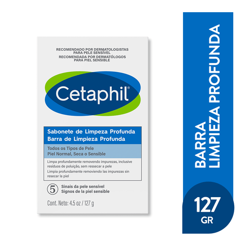 Cetaphil Barra de Limpieza Profunda 127 gr