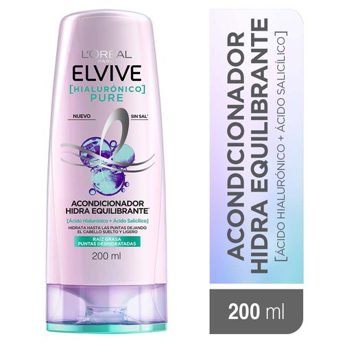 Acondicionador Hialuronico Pure Elvive L´Oréal Paris 200 ml