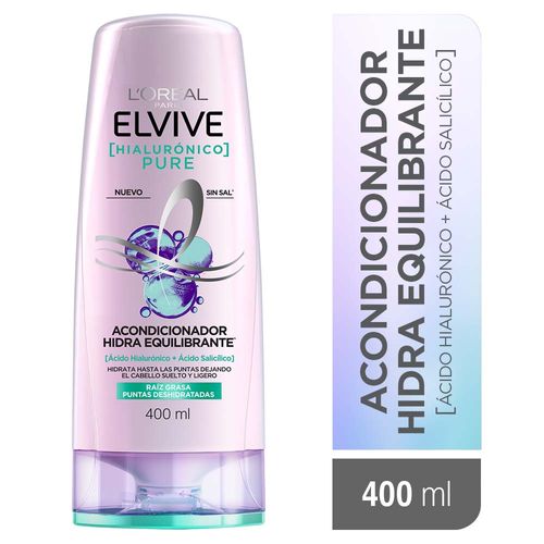 Acondicionador Hialuronico Pure Elvive L´Oréal Paris 400 ml