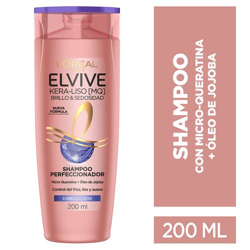 Shampoo Keraliso Brillo y Sedosidad Elvive L´Oréal Paris 200ml