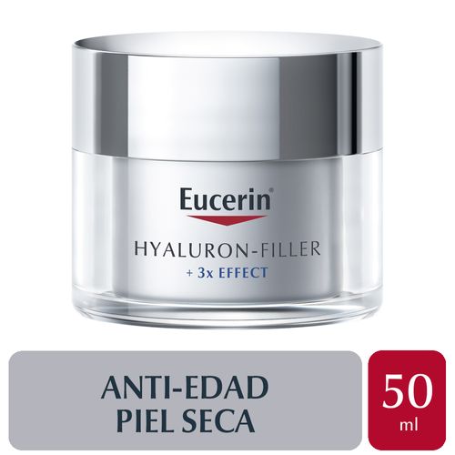 Crema de Día con FPS15 Eucerin Hyaluron-Filler + 3x Effect Piel Seca 50ml