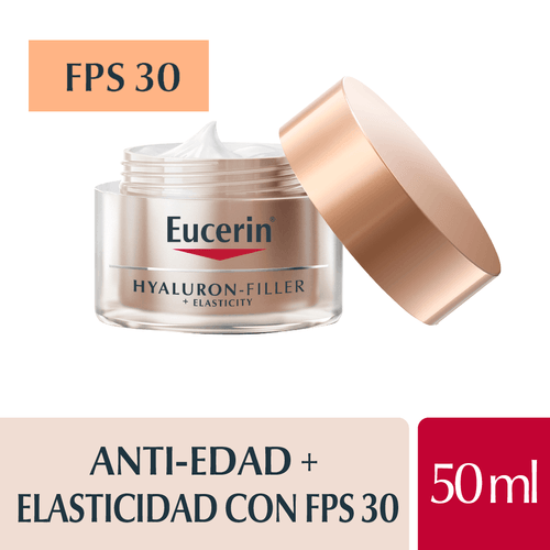 Crema Antiedad de Día Eucerin Hyaluron-Filler + Elasticity FPS30 50ml