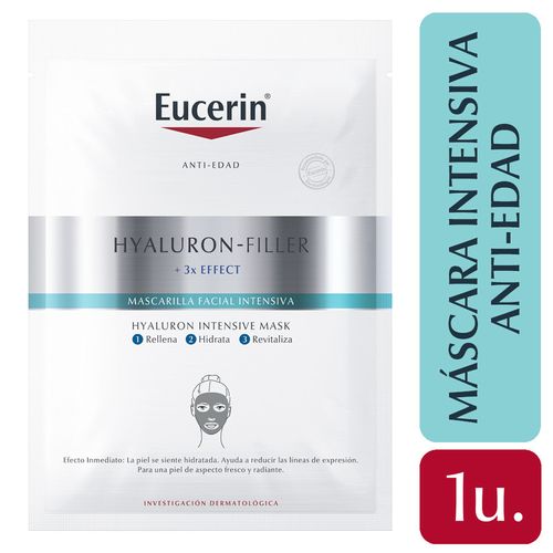 Máscarilla de Tela Eucerin Hyaluron-Filler + 3x Effect 1unidad