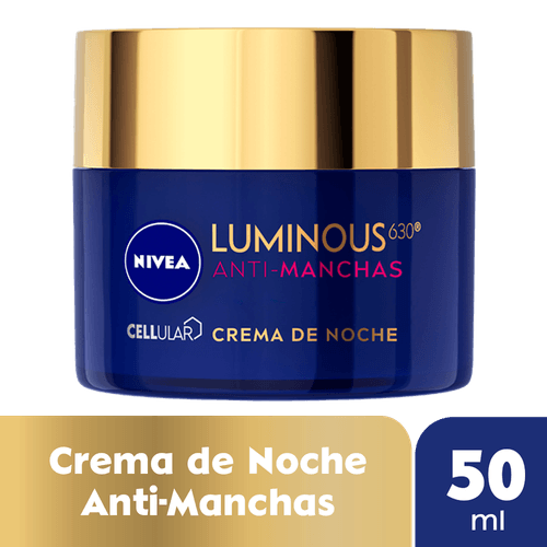 Crema Antimanchas de Noche Nivea Luminous 630 50ml