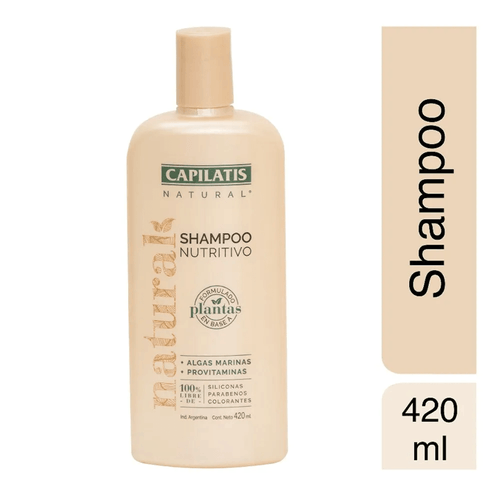 Shampoo Capilatis Natural Nutritivo 420ml