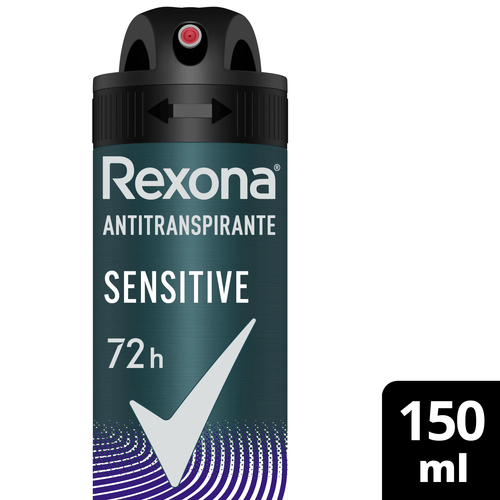 Desodorante Antitranspirante Rexona Sensitive Men 150ml
