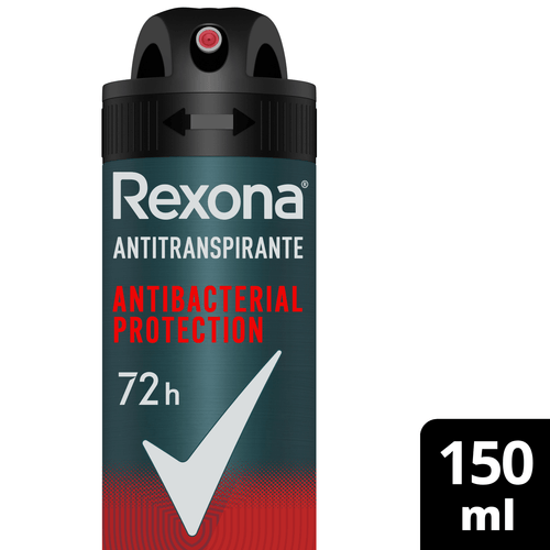 Desodorante Antibacterial Rexona Men 150ml