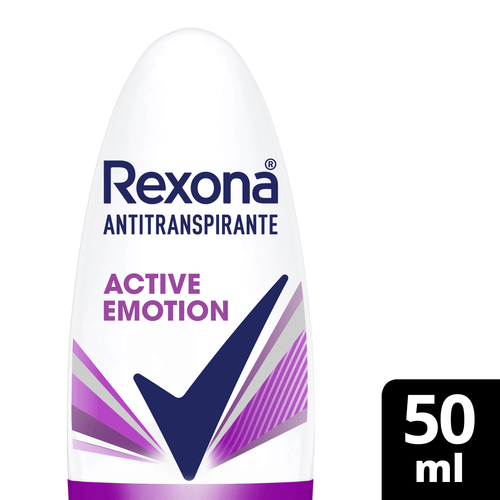 Desodorante Rexona Roll On Active Emotion Woman 50ml