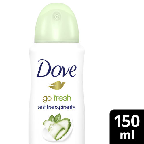 Desodorante Antitranspirante Dove Pepino y Té Verde 150ml
