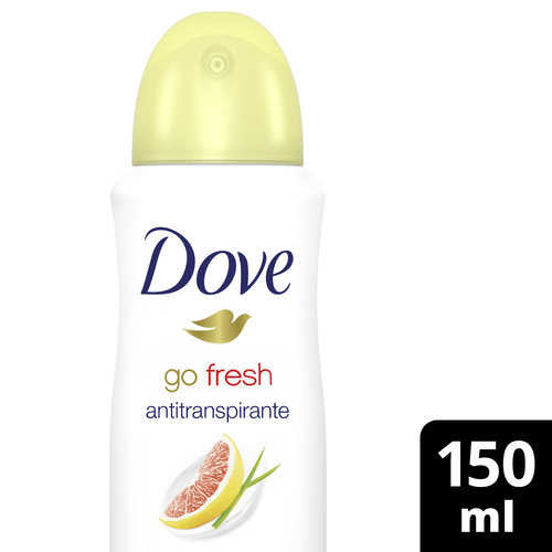 Desodorante Antitranspirante Dove Go Fresh Pomelo y hierba Limón 150ml