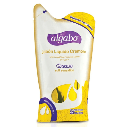 Algabo Cream Jabón Líquido Cremoso Doy Pack 300ml