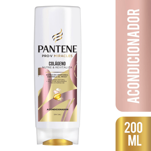 Acondicionador Pantene Pro-V Miracles Colágeno Nutre y Revitaliza 200ml