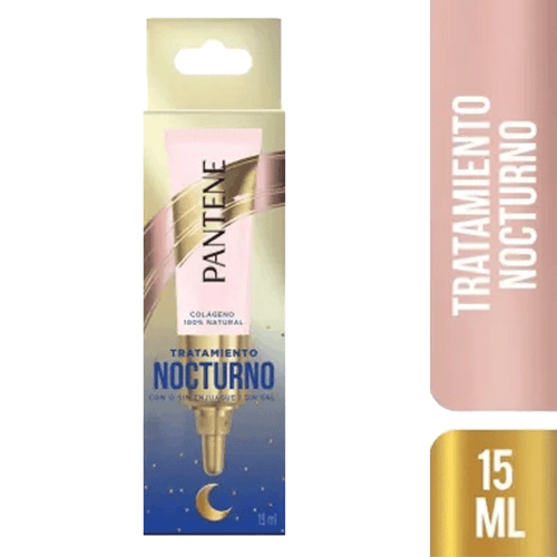 Ampolla Pantene Colágeno Tratamiento Nocturno 15ml