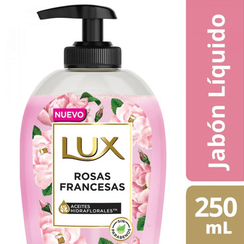 Jabón Líquido para Manos Lux Rosas Francesas 250ml