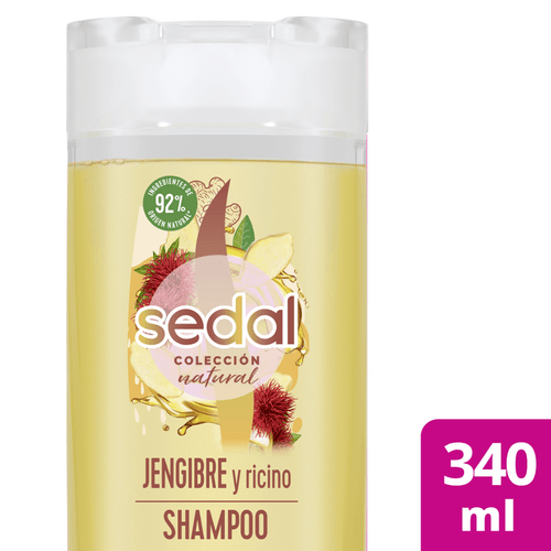 Shampoo Sedal Jengibre y Ricino 340ml