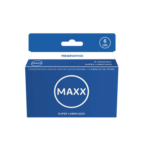 Preservativo Maxx Super Lubricado x6u.