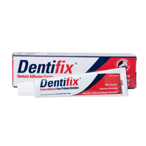 Dentifix Crema Adhesiva para Prótesis 40g Extra Fuerte Sabor Neutro