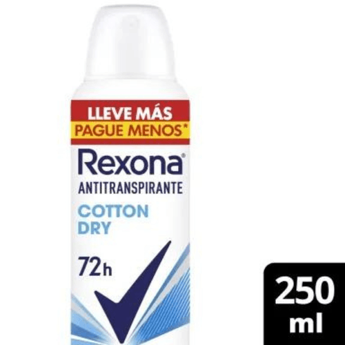 Rexona Antitranspirante Women Cotton Dry 250ml