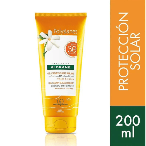 Klorane Gel Crema Solar Sublime SPF30 200ml