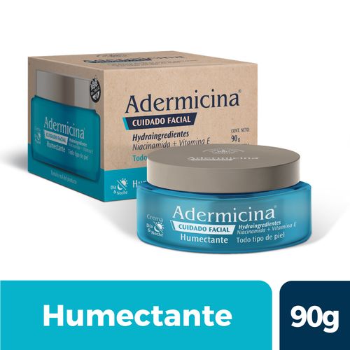 Adermicina Cuidado Facial Humectante 90g