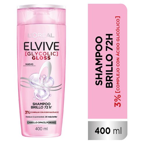 Shampoo Glycolic Gloss Elvive 400ml