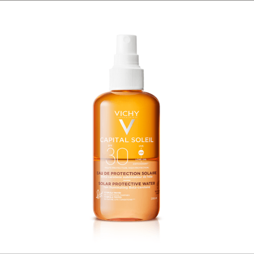 Agua Protectora Potenciadora de Bronceado Capital Soleil FPS 30 Vichy 200ml