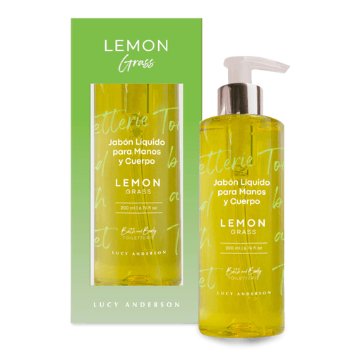 Jabón Líquido Manos y Cuerpo Lemon Grass 200ml