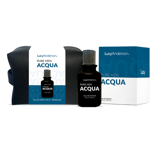 Lucy Anderson EDP Pure Men Acqua x105ml + Neceser