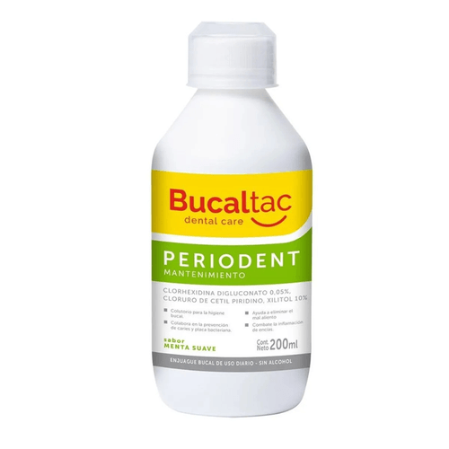 Bucal Tac Enjuague Bucal Periodent Citrus Flavonoides Mantenimineto 200ml