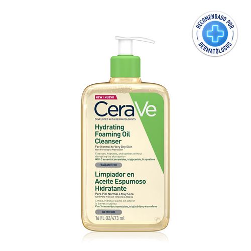 CeraVe Limpiador En Aceite Espumoso 473ml