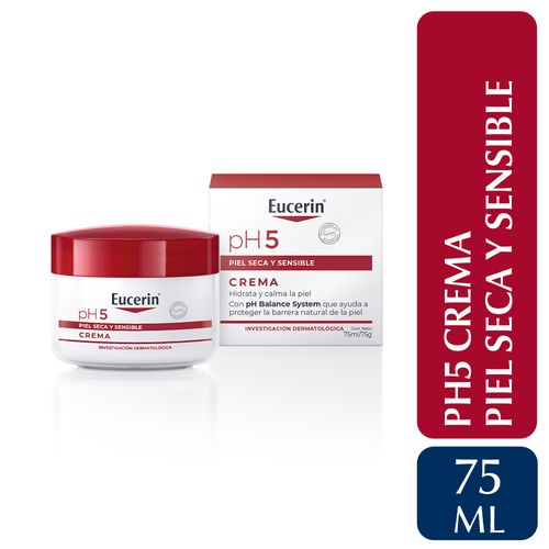 Eucerin pH5 Crema Facial y Corporal Piel Seca x75ml