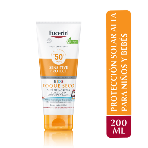 Eucerin Kids Protector solar corporal y facial FPS 50+ 200ml
