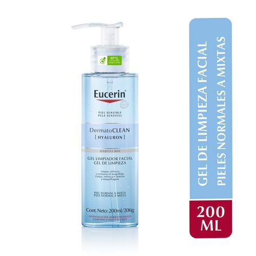 Eucerin DermatoClean Gel de Limpieza Facial x200ml