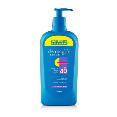 Protector Solar Dermaglós FPS40 Emulsión x380ml